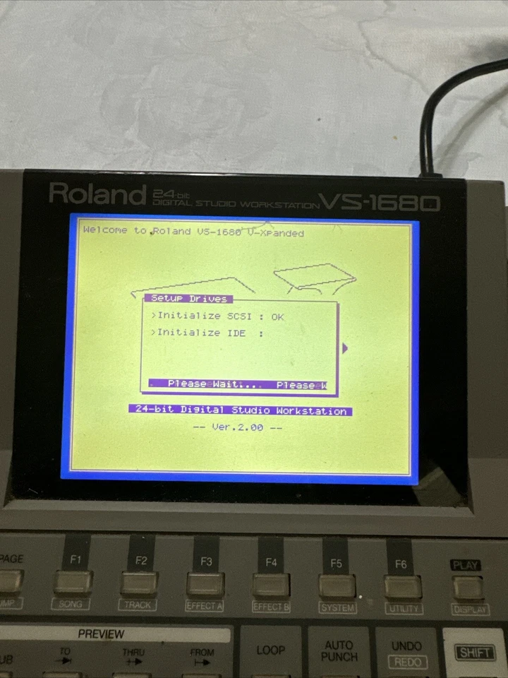Roland VS-1680 24bit Digital Studio 16-track Audio Recording Editing - Image 3 of 4