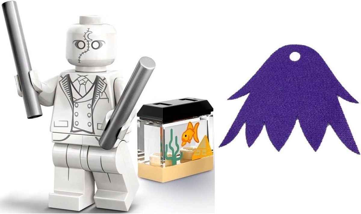 LEGO Marvel Series 2 Minifigure: Mr Knight with Purple Maleficent
