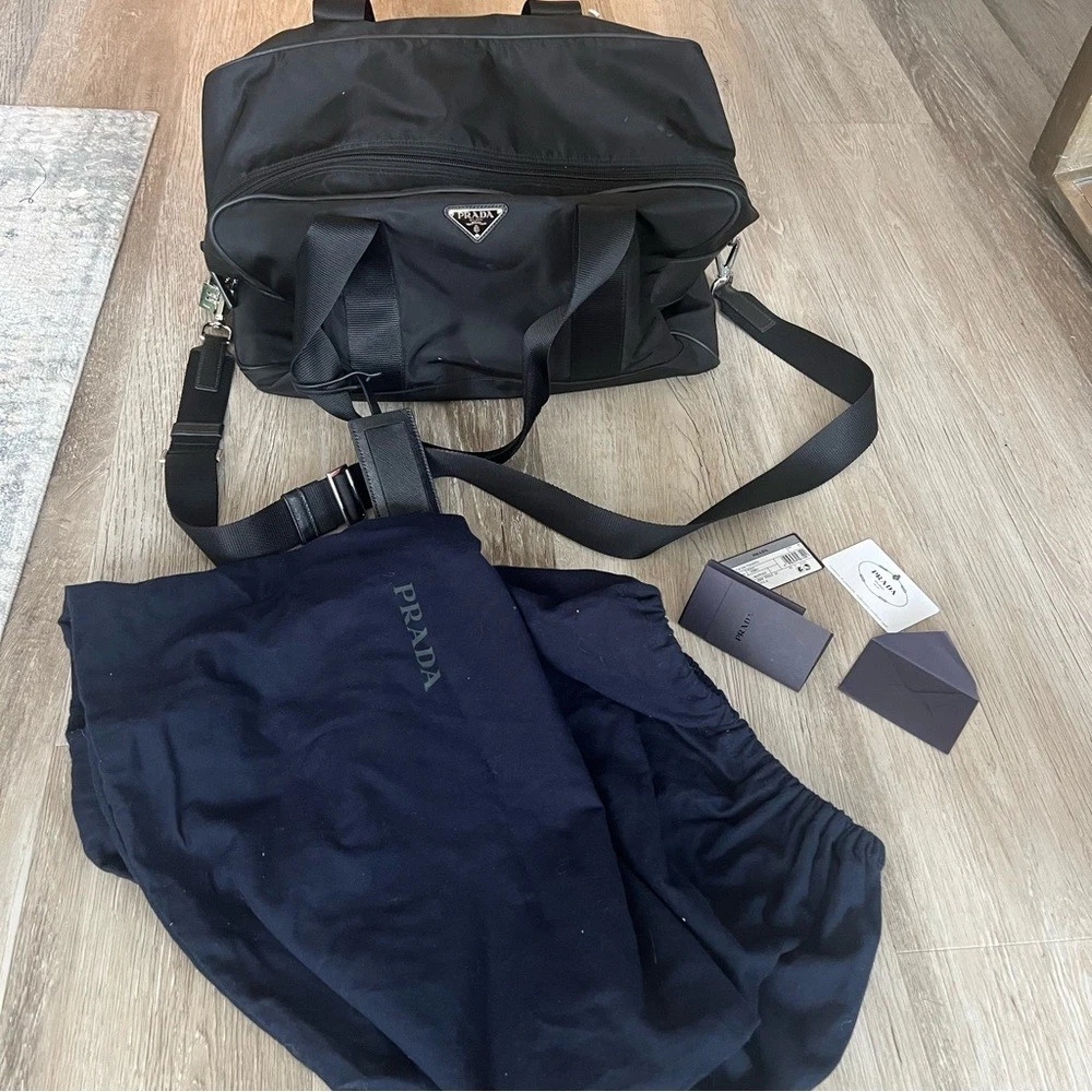PRADA Nylon Exterior Duffle Bags & Handbags for Women for sale | eBay