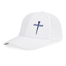 Jesus 3 Nail Cross Hat Christian Religious Gifts for Christma with Embroidere...