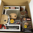 Funko Pop Marvel Mystery Box 5 Pc Deadpool 538 Unmasked Gamestop Chase