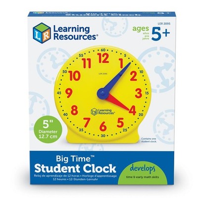 Learning Resources Big Time Schüleruhr - Kinder sagen die Zeit Lernspielzeug