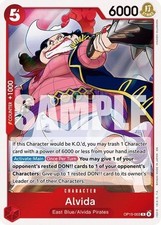 One Piece Adventure on Kami's Island Alvida OP15-003 R Foil NM/M