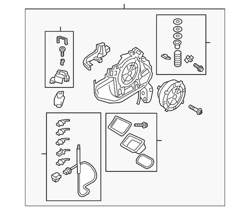 Genuine Audi Mirror Assembly 4N1-857-410-G-GRU