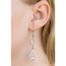 Roll Out The Ritz - Pink Earrings