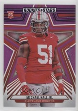 2024 Panini Rookies & Stars Rookies Purple 248/299 Michael Hall Jr #178 0l8y