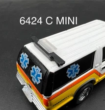 1/64 Jetsolaris Lightbar For NYPD Chevy Express Van New York Police Fire Sheriff