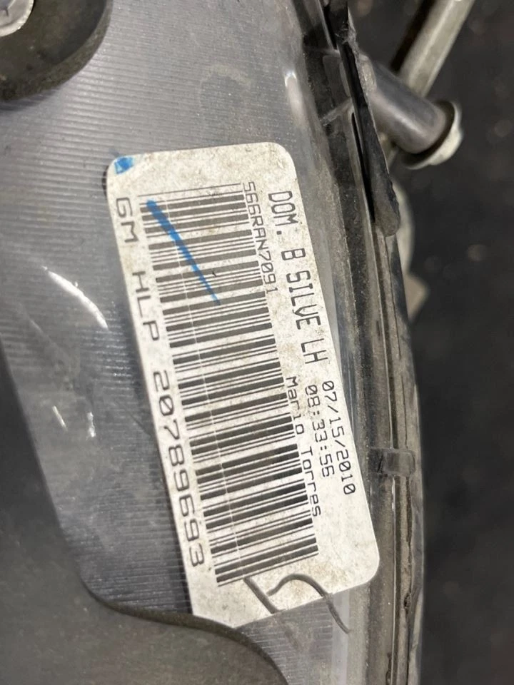 LEFT HEADLAMP ASSEMBLY 2009-2013 CHEVROLET CORVETTE - Image 4 of 4