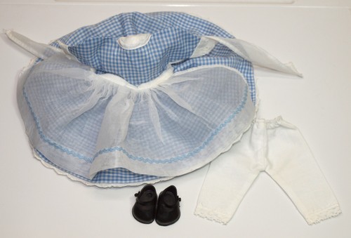 Vtg 1950s Cosmopolitan GINGER Disneyland FRONTIER GIRL Frontierland Dress Apron