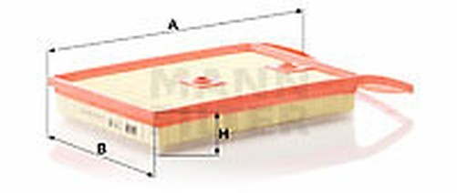 MANN-FILTER C 35 011 Luftfilter FüR Audi,Seat,Skoda,Vw-image