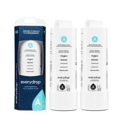 Sealed 2x E very d²rop Refrigerator Water Filter A EDRARXD1 WHRARXD1 KADRARXD