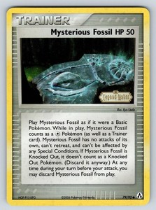 Mysterious Fossil 79/92 EX Legend Maker Reverse Holo
