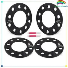 4Pcs 1/4" (6mm) 5x4.5 or 5x4.75 Wheel Spacers For Acura Chrysler Dodge Ford Kia