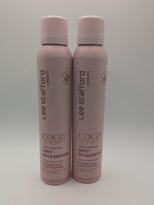 Lee Stafford COCO LOCO With Agave TEXTURISING DRY Shampoo 2 x 200ml