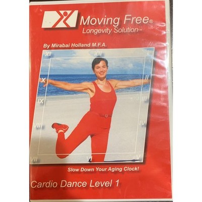 Moving Free Longevity Solution for Seniors Cardio Dance Level 1 NEW DVD Aerobics