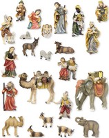 Krippenfiguren Set 23-Teilig FüR 9 Cm Figuren Aus Polyresin