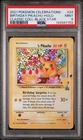 2021 POKEMON CELEBRATIONS CLASSIC COLL #24 BIRTHDAY PIKACHU-HOLO PSA 9