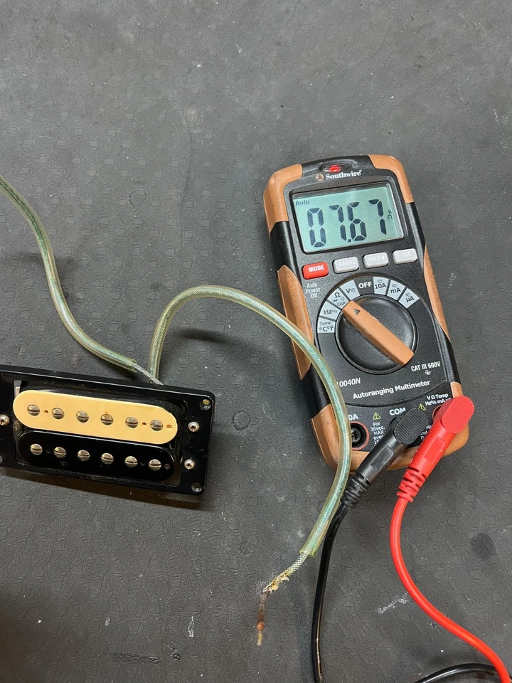 Pastillas Gibson Dirty Finger - Era Tim Shaw - Bobina dividida Foto 3 de 4