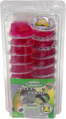 Dragon Jelly Food Fruchtnektar - Sorte: VIOLET GRAPE - Menge: 50 Stück