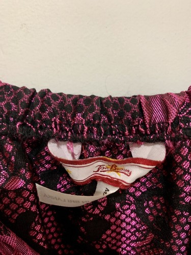 New JOE BROWNS Metallic Pink Jacquard Fit & Flare Steampunk Corset Dress Size 14 - Picture 12 of 12