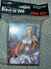 MTG Magic 1x Ultra Pro Force of Will Valentina Deck Box w/ Divider Holds 80 Card