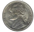 1992-D Jefferson Nickel — photo from another recent sale