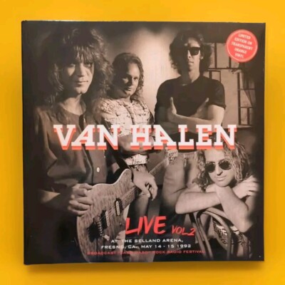 Van Halen Live At The Selland Arena Vol 2, Fresno, CA May 14-15 1992 LP Orange