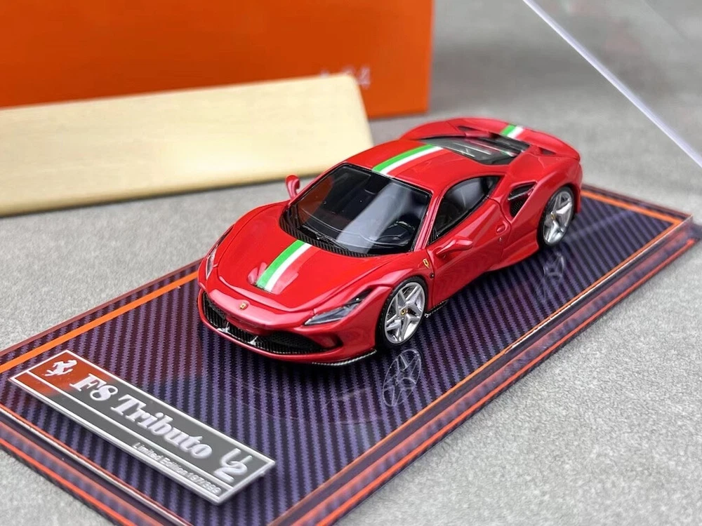 Ferrari F8 tributo 1/64 ミニカー XF 1:64 Model Car Ferrari F8 Tributo Alloy Die-Cast Sport
