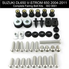Fit For Suzuki DL650 V-Strom 650 04-11 Stainless Fairing Bolt Kit Bodywork Screw