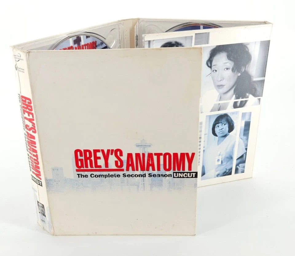 Grey's Anatomy DVD Video Movie The Complete Second Season Uncut Box Set 6 Discs - Image 3 of 4