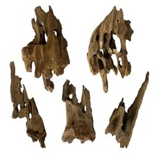 5 Pack Aquarium Driftwood Natural Wood Assorted Branches Fish Tank Driftwood ...