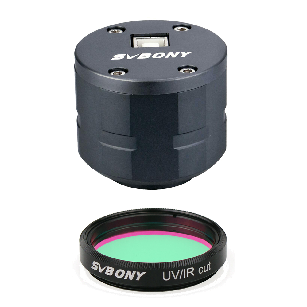SVBONY SV305 CMOS Color Astronomical Planetary Camera 2MP W/ UV/IR  Filter