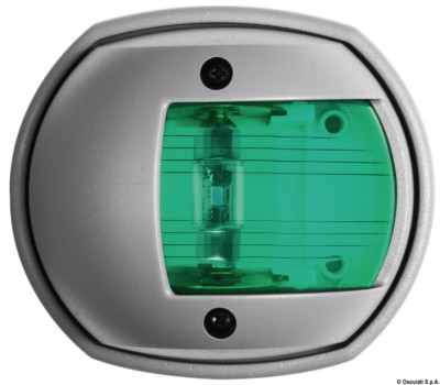 LED grau Navigationslicht GRÜN Steuerbord Kompakt Boot Marine NAVGYGNL