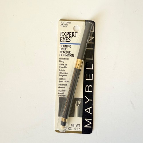 NEU Maybelline Expert Eyes Liner SCHIEFERGRAU 0,01 Unzen hypoallergener Anspitzer - Bild 1 von 5
