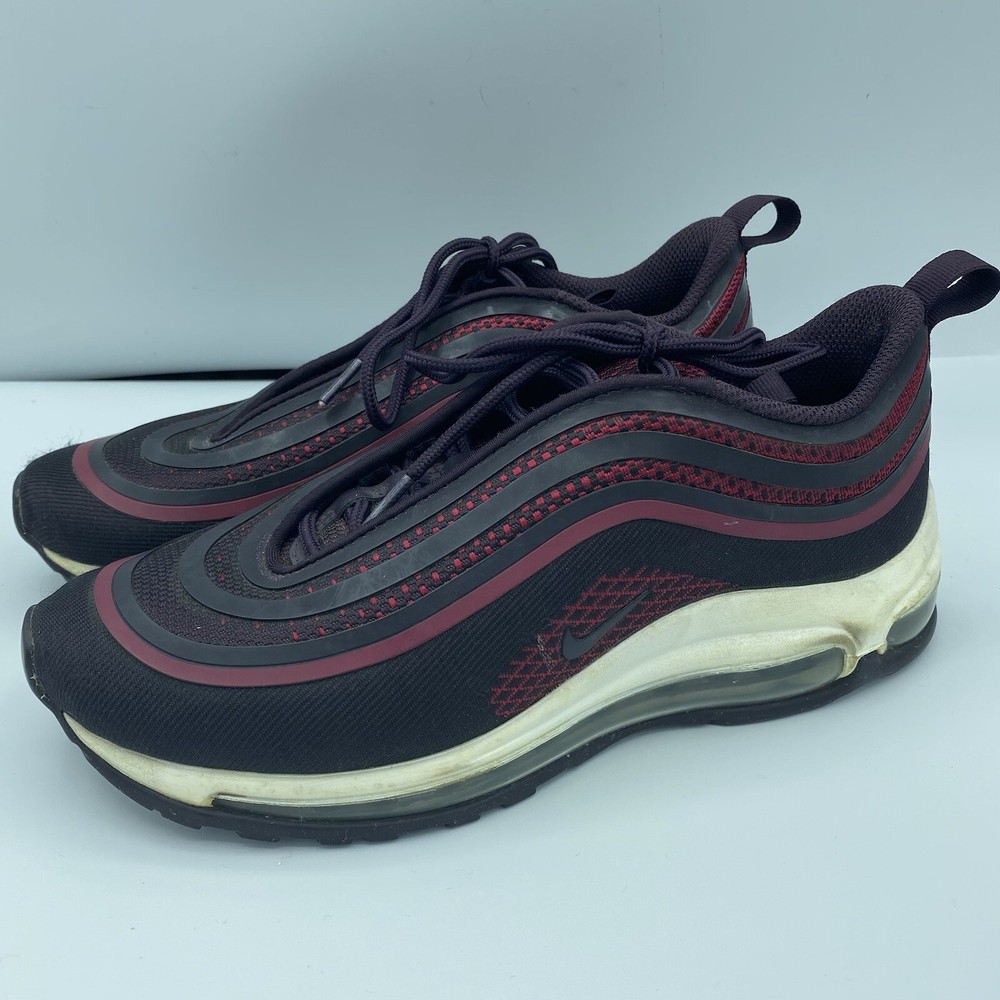 Nike Air Max 97 Ultra 2017 Noble Red Womens Size 5.5Y 918356-600