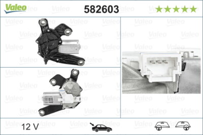 Valeo 582603 Wiper Engine for Citroen, Peugeot