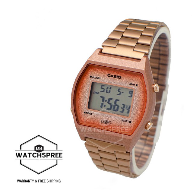 Casio Digital Fashion Vintage Rose Gold Ladies B640wcg-5d for sale online |  eBay
