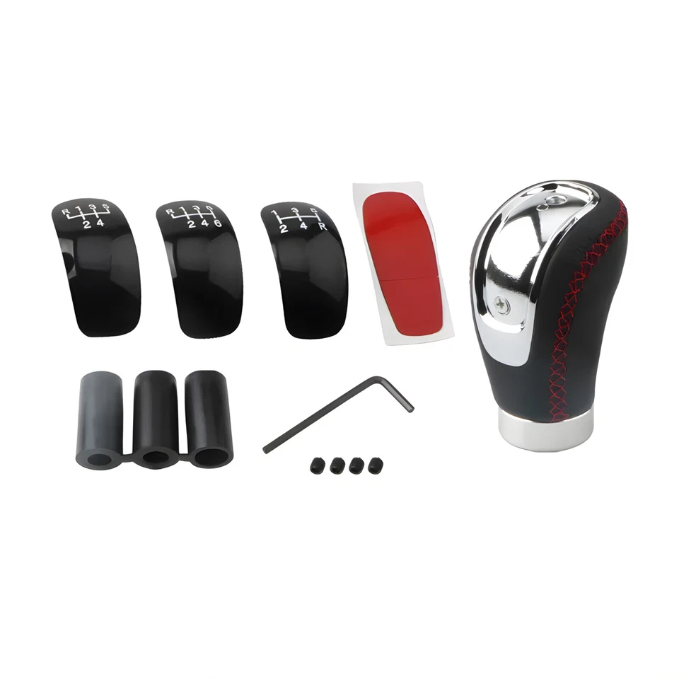 For Toyota Tacoma Manual Gear Stick Shift Knob Shifter Lever Head 5/6 Speed Red Foto 4 de 4