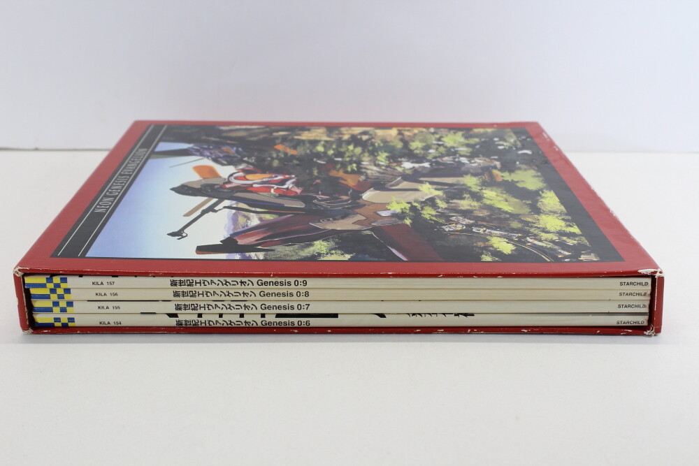Neon Genesis Evangelion Boxed Vol. 6 7 8 9 LD Laserdisc Japanese