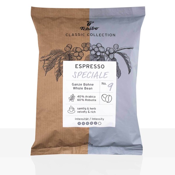 Tchibo Cafe Espresso Speciale - 10 X 500G Kaffee Ganze Bohne-image