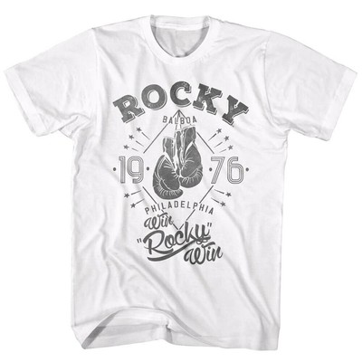 Rocky 1976 Boxing Gloves White Shirts