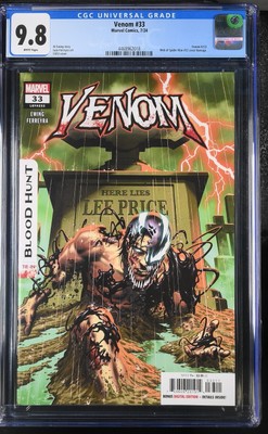 Venom #33 (233) | CGC 9.8 | (CA) CAFU | Web of Spiderman #32 Homage