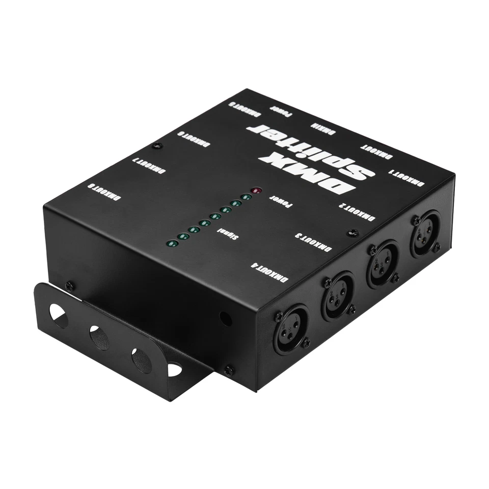 DMX512 Optical Splitter 8 Channels Distribution Amplifier for Stage Light S6Q1 - Image 3 of 4