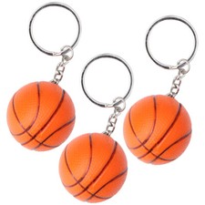 3D Sports Car Key Holder Goodies Bag Fillers Sports Key Rings Basketball Keyring