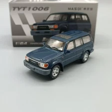 Masdi 1:64 1994 TOYOTA LAND CRUISER LC80 Diecast Model Car Vehicle Toy