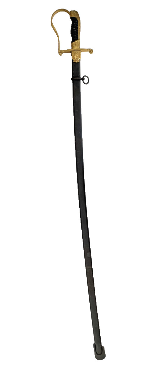 Sable original modelo 1910 utilizado por los oficiales y suboficiales del Ejército Argentino. De colección