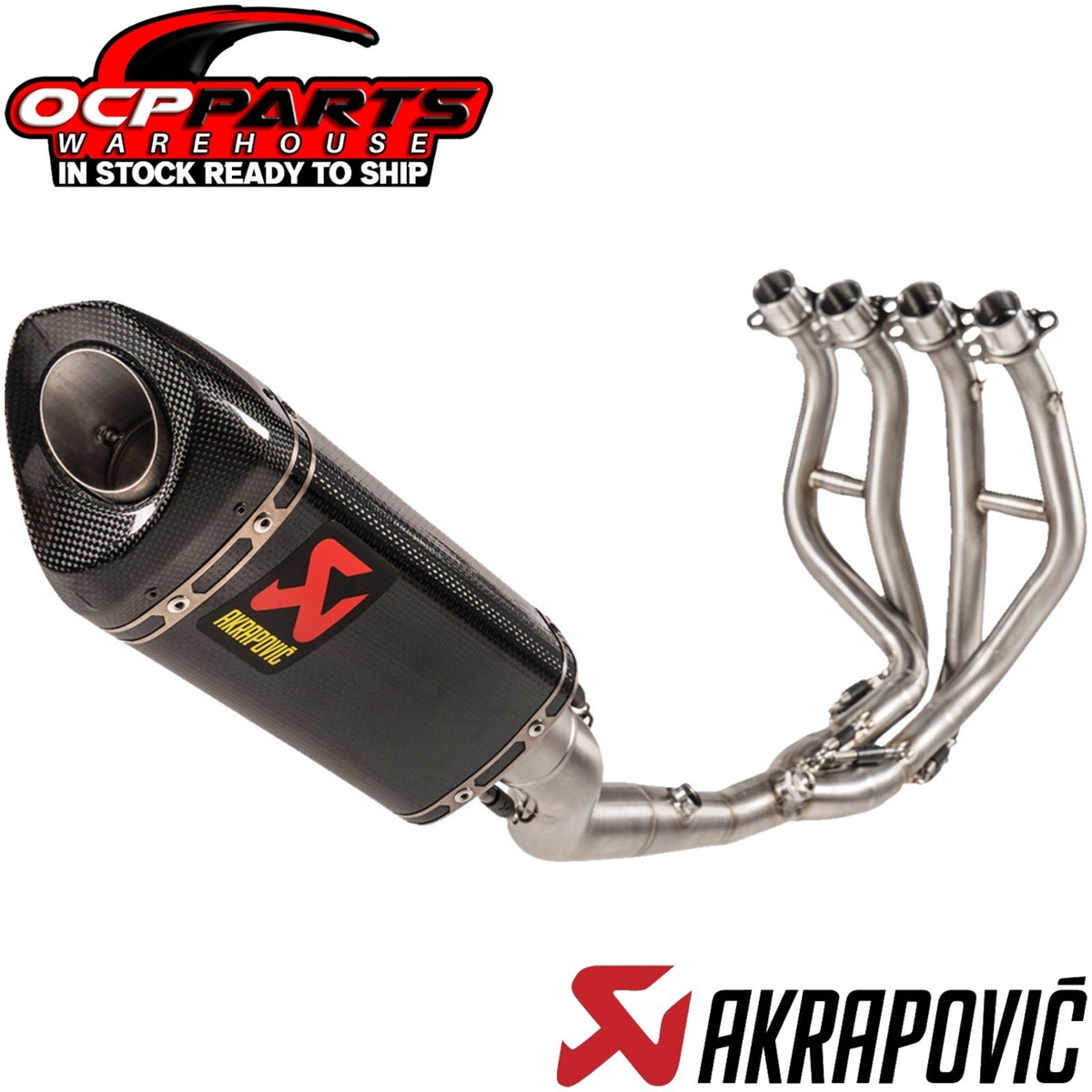 NEW AKRAPOVIC RACING LINE CARBON FIBER EXHAUST SYSTEM 2023 NEW AKRAPOVIC RACING LINE CARBON FIBER EXHAUST SYSTEM 2023