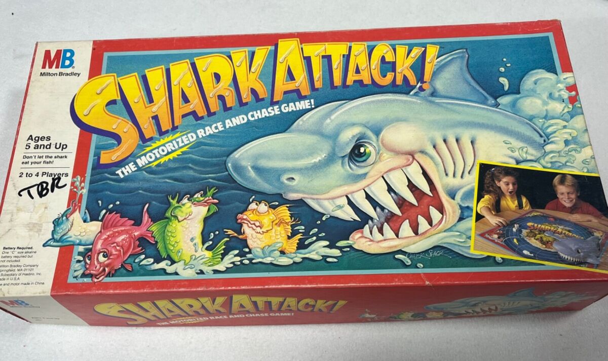 Shark Bite Board Game, Stock Video