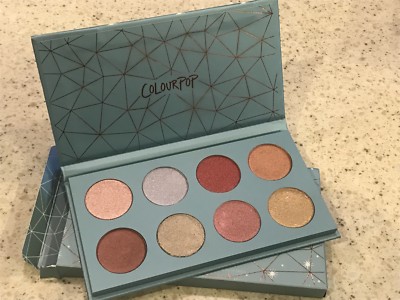 COLOURPOP Semi Precious Eyeshadow Palette - 8 Metallic Pressed Powder EyeShadow
