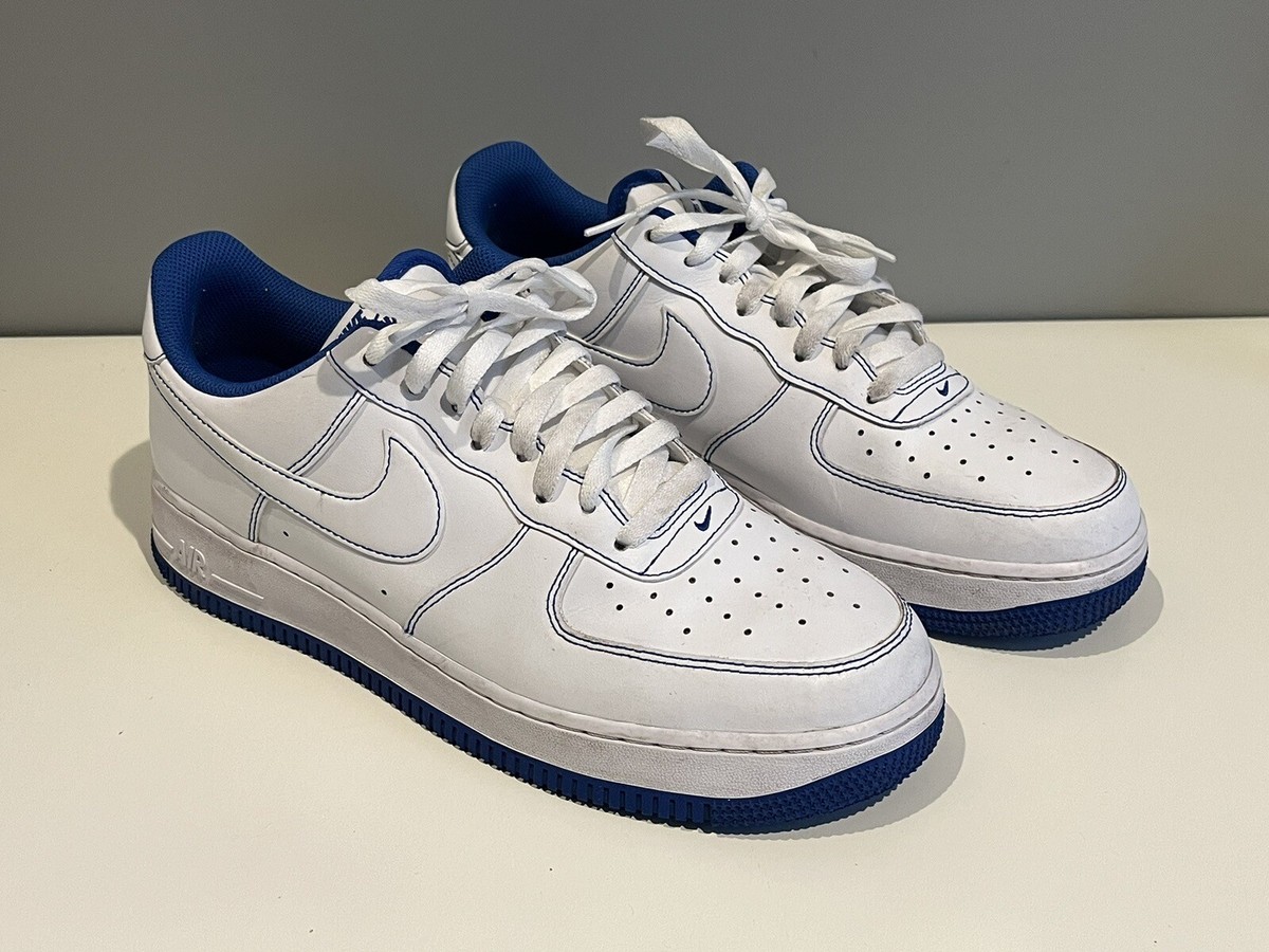 Size 11 - Nike Air Force 1 '07 Contrast Stitch - White Game Size 11 - Nike Air Force 1 '07 Contrast Stitch - White Game